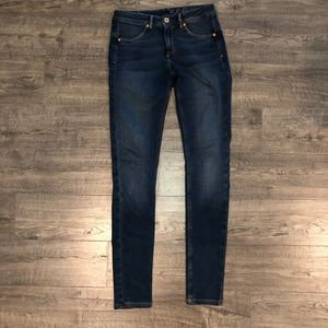 H&M feather soft jeggings jeans 29 stretchy low